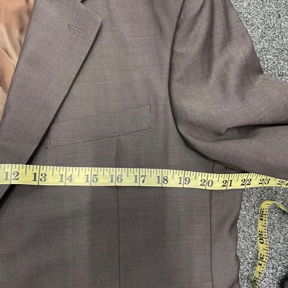 $695 2Pcs Michael Kors Suit Wool Silk Office Men’ Size 40R Business